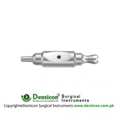 House Suction Adapter With Finger Cutt Off Stainless Steel,