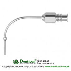 Vollmar Vessel Irrigation Cannula With Luer Lock Connection Stainless Steel, 6 cm - 2 1/4" Diameter 3.0 mm Ø