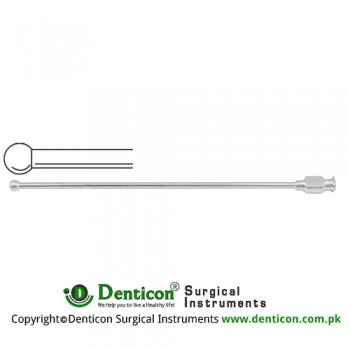 Schmid Vessel Irrigation Cannula Malleable - With Luer Lock Connection Stainless Steel, 15 cm - 6" Diameter 5.0 mm Ø