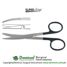 SuperEdge™ Operating Scissor Curved - Sharp/Blunt Stainless Steel, 13 cm - 5"