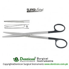 Mayo SuperEdge™ Dissecting Scissor Straight Stainless Steel, 14.5 cm - 5 3/4"