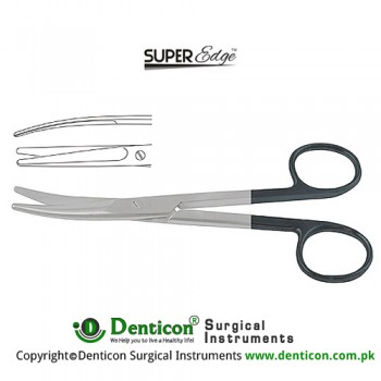 Mayo SuperEdge™ Dissecting Scissor Curved Stainless Steel, 14.5 cm - 5 3/4"