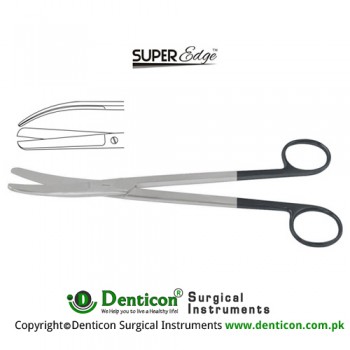 Sims SuperEdge™ Gynecological Scissor Curved Stainless Steel, 20 cm - 8"