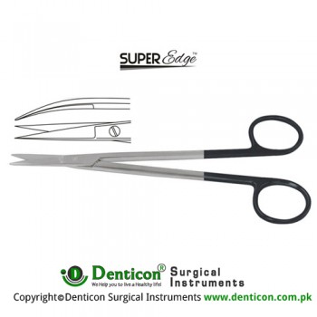 Kelly SuperEdge™ Dissecting Scissor / Opreating Scissor Curved Stainless Steel, 16 cm - 6 1/4"