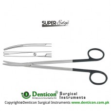 Metzenbaum-Nelson SuperEdge™ Dissecting Scissor Curved - Blunt/Blunt Stainless Steel, 18 cm - 7"