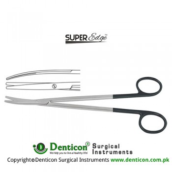 Metzenbaum-Nelson SuperEdge™ Dissecting Scissor Curved - Blunt/Blunt Stainless Steel, 23 cm - 9"