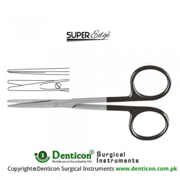 SuperEdge™ Strabismus Scissor Straight Stainless Steel, 11.5 cm - 4 1/2"