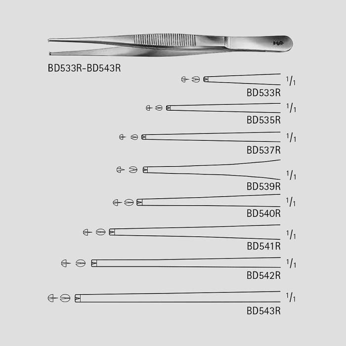 Tissue Forceps, Delicate – Denticon Instruments