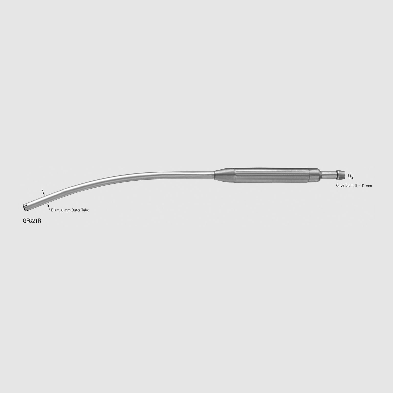 COOLEY Suction Tube – Denticon Instruments