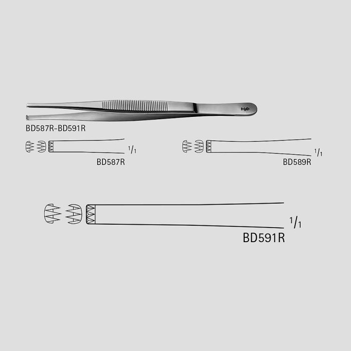 Tissue Forceps, Delicate – Denticon Instruments