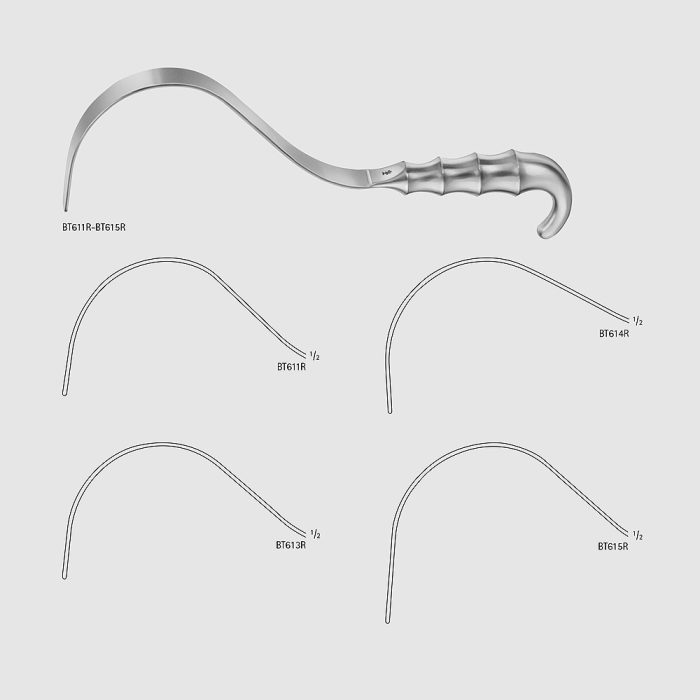 DEAVER Retractor, W/ Grip – Denticon Instruments