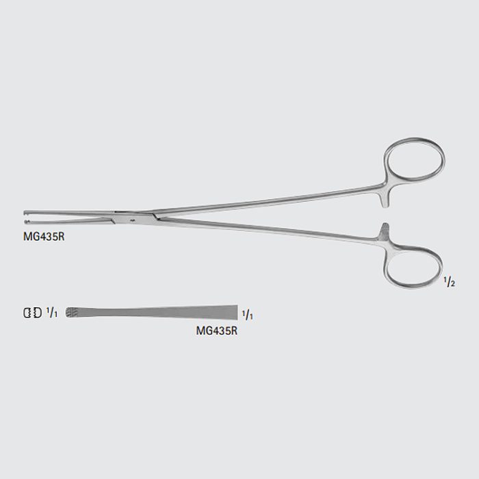 GLASSMAN-ALLIS Common Duct Forceps Non-Crushing – Denticon Instruments
