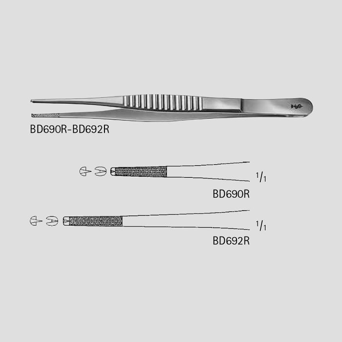 STRASSBURGER Tissue Forceps – Denticon Instruments
