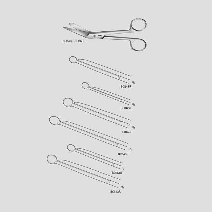 LISTER Bandage Scissors – Denticon Instruments
