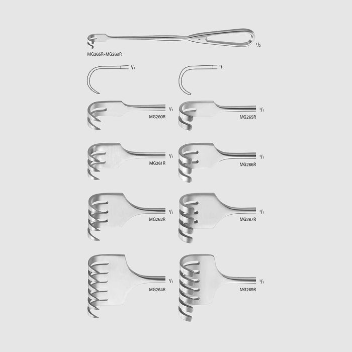 VOLKMANN Retractor, US Version – Denticon Instruments