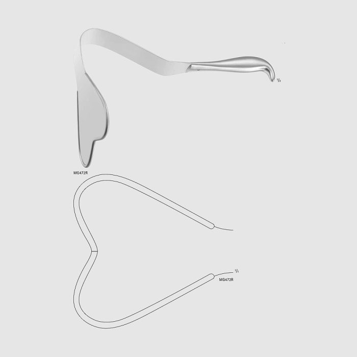 HARRINGTON Retractor, Large Blade – Denticon Instruments