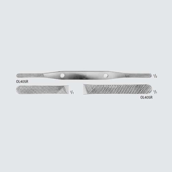 FOMON Bone Rasp, Double Ended – Denticon Instruments