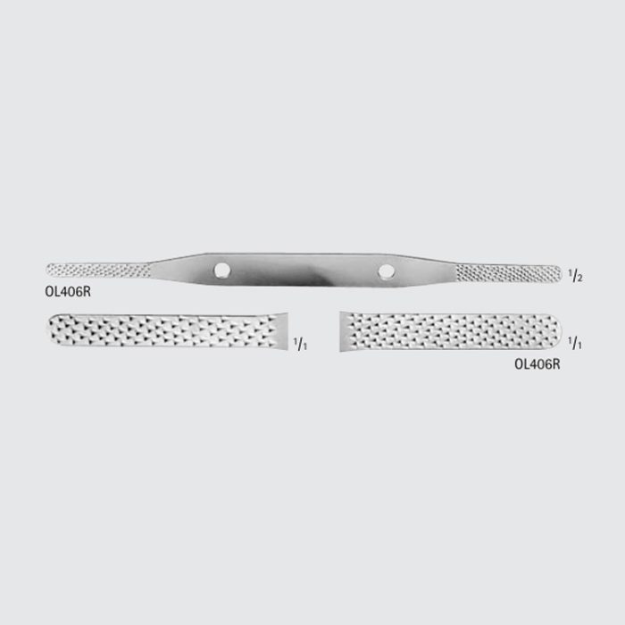 FOMON Bone Rasp, Double Ended – Denticon Instruments