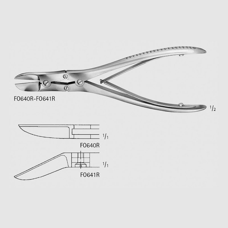 RUSKIN-LISTON Bone Cutting Forceps, Double Action – Denticon Instruments