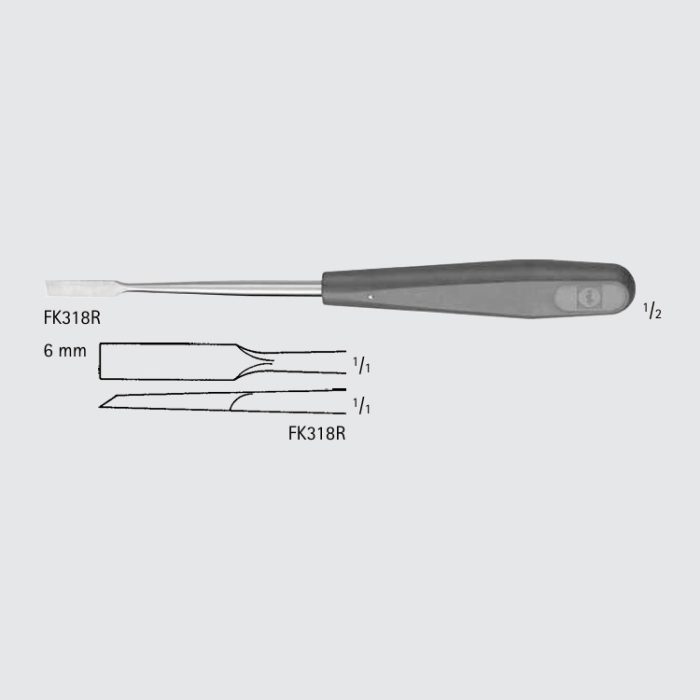 Raspatory W/ PEEK Handle – Denticon Instruments