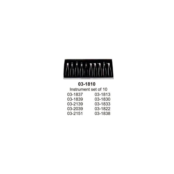 Instrument Set Of 10 – Denticon Instruments