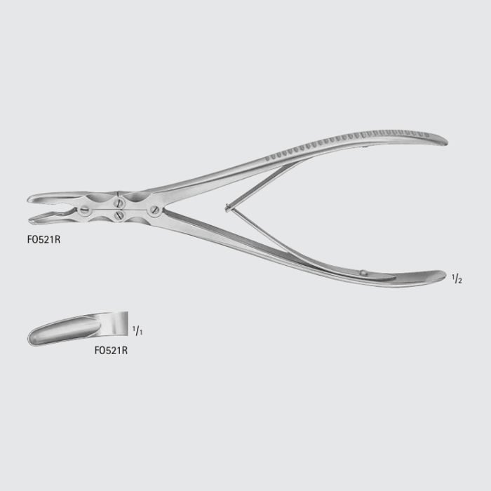 ROETTGEN-RUSKIN Bone Rongeur, Double Action – Denticon Instruments